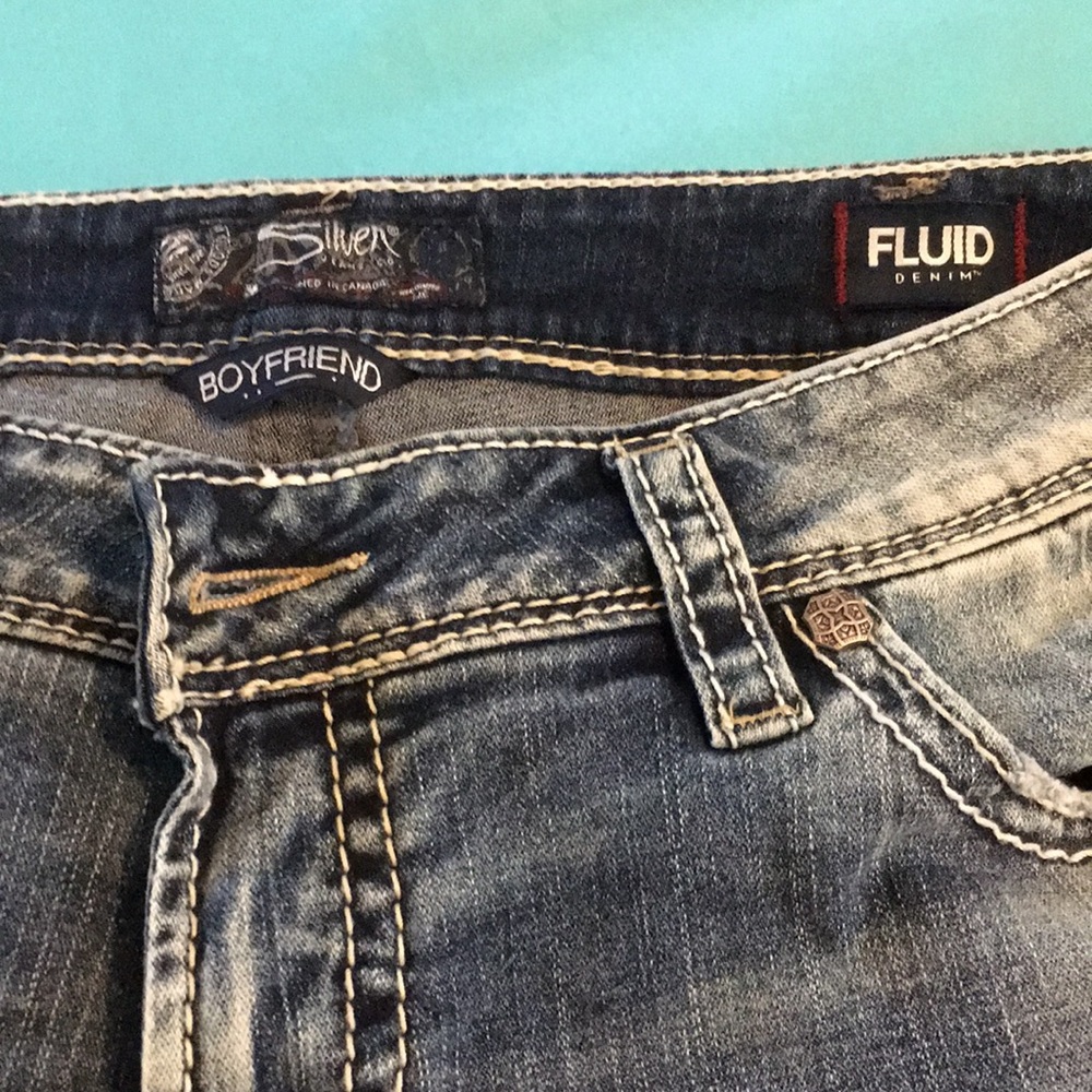 Silver jeans fluid denim size 31/l25